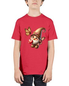 gnome with butterfly 22# - gnome - Youth Tee Unisex