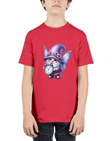 gnome with butterfly 23# - gnome - Youth Tee Unisex