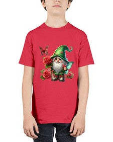 gnome with butterfly 26# - gnome - Youth Tee Unisex