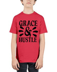 grace hustle Style 111# - motivation - Youth Tee Unisex