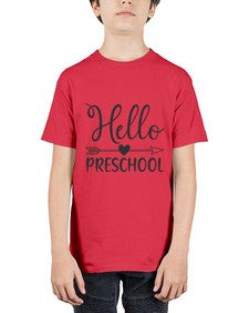 hello preschool 314# - prek headstart - Youth Tee Unisex