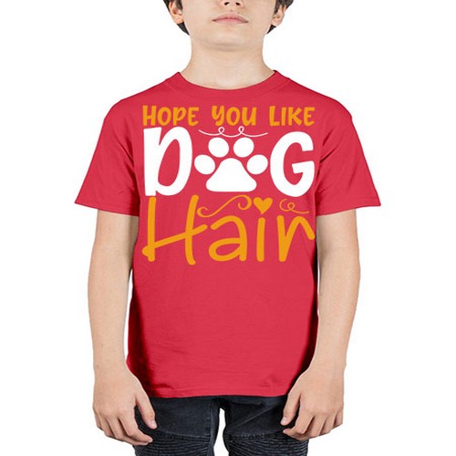hope you like dog hair 158# - dogs - Youth Tee Unisex