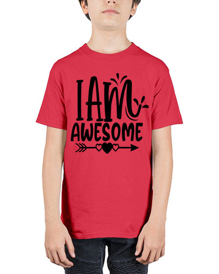 i am awesome Style 19# - autism - Youth Tee Unisex