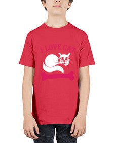 i love cat Style 55# - cats - Youth Tee Unisex