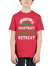 if it has a heartbeat 1180# - vegan - Youth Tee Unisex