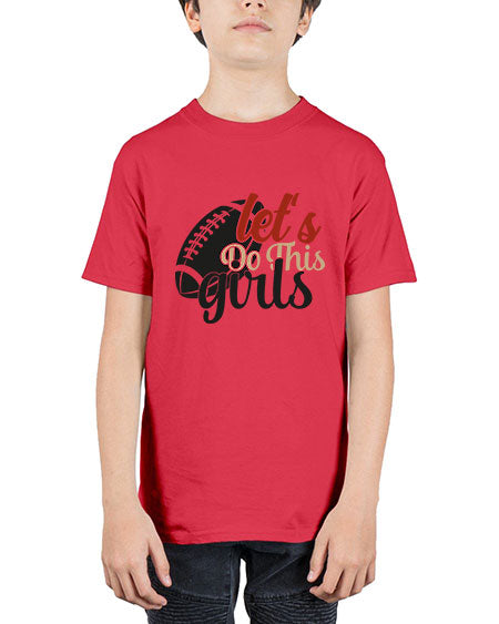 lets do this girls 2282# - softball - Youth Tee Unisex