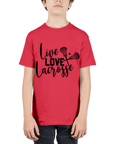 live.love 11# - lacrosse - Youth Tee Unisex