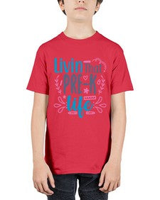 livin that pre k life 498# - prek headstart - Youth Tee Unisex