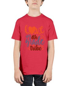 love my fourth grade tribe 520# - fourth grade - Youth Tee Unisex
