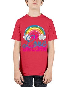 love unicorn 273# - unicorn - Youth Tee Unisex