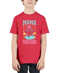 mama unicorn 294# - unicorn - Youth Tee Unisex