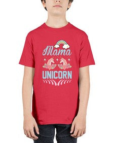 mama unicorn 301# - unicorn - Youth Tee Unisex