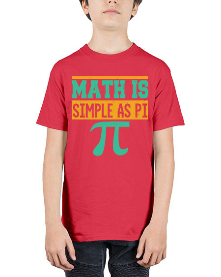 math is simple as pi 35# - pi - Youth Tee Unisex