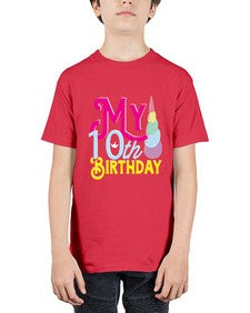 my 10th birthday 251# - unicorn - Youth Tee Unisex