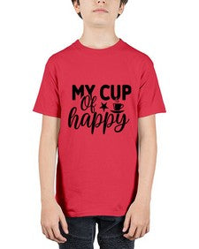 my cup of happy 1420# - tea - Youth Tee Unisex