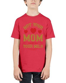 not your mom not your milk 361# - vegan - Youth Tee Unisex
