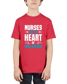 nurse are are heart healthcare Style 1147# - nurse - Youth Tee Unisex