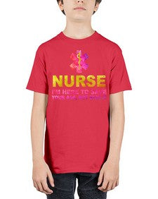 nurse i am here to 1157# - nurse - Youth Tee Unisex