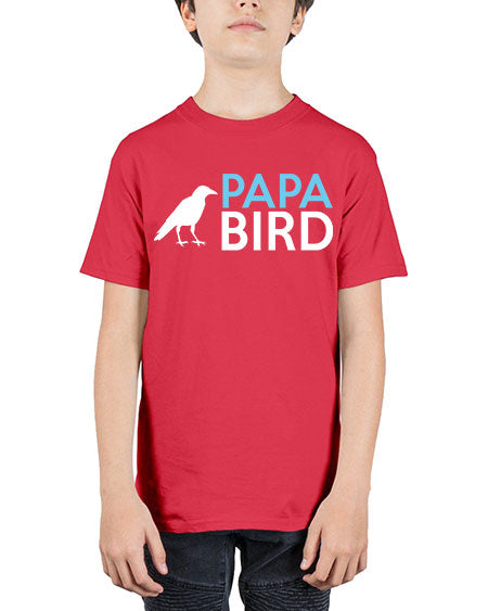 papa bird 65# - birds - Youth Tee Unisex