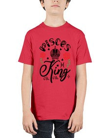 pisces king 375# - pisces - Youth Tee Unisex