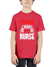 proud dad of a nurse Style 1337# - nurse - Youth Tee Unisex