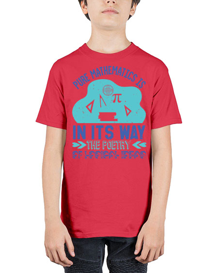 pure mathematics in its way 44# - pi - Youth Tee Unisex