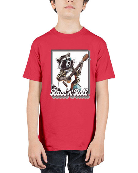 raccnroll 37# - raccoon - Youth Tee Unisex