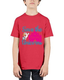 save the unicorns 389# - unicorn - Youth Tee Unisex