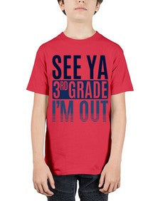 see ya third grade im out 845# - third grade - Youth Tee Unisex