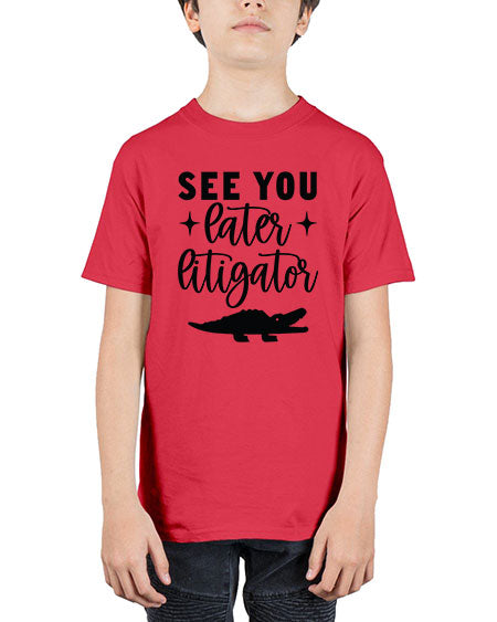 see you later litigator 1386# - lawyer - Youth Tee Unisex