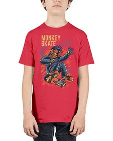 skate monkey ytbpr 1045# - art pop art - Youth Tee Unisex