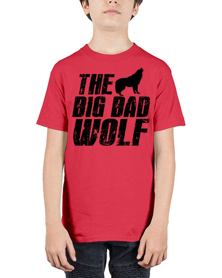 the big bad wolf - wolf - Youth Tee Unisex