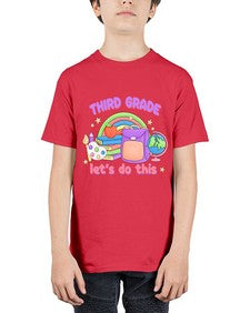 third Grade Lets Do This 964# - third grade - Youth Tee Unisex