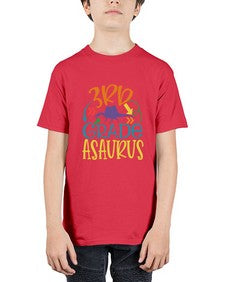 third grade asaurus 948# - third grade - Youth Tee Unisex