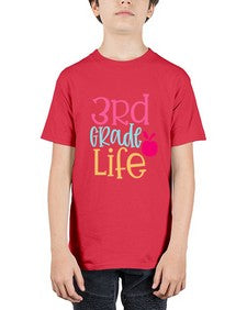 third grade life design 966# - third grade - Youth Tee Unisex