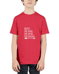 uncle the man the myth 657# - uncle - Youth Tee Unisex