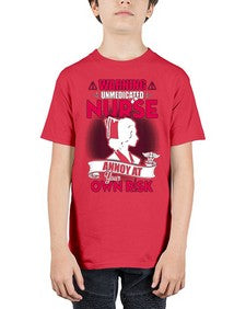 unmedicated nurse 1595# - nurse - Youth Tee Unisex