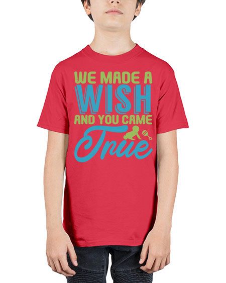 we made a wish and you can true Style 234# - baby - Youth Tee Unisex