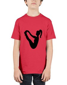 yoga pose  633# - yoga - Youth Tee Unisex
