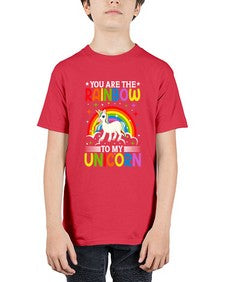 you are the rainbow to my unicorn 562# - unicorn - Youth Tee Unisex