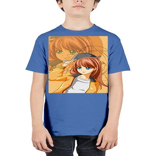 A beautiful girl 118# - anime - Youth Tee Unisex