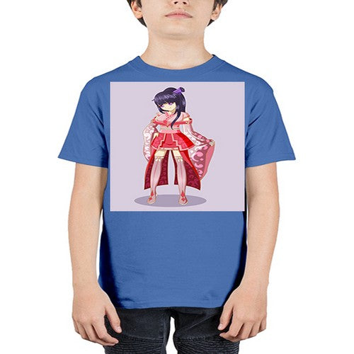 A beautiful girl with dress kimono game 108# - anime - Youth Tee Unisex