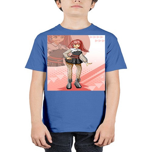 A beautiful idol girl in stage 115# - anime - Youth Tee Unisex