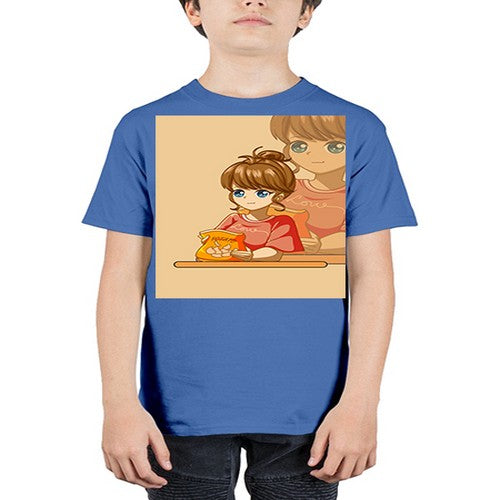 A cute girl with potato 114# - anime - Youth Tee Unisex
