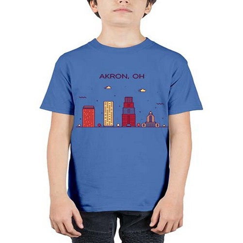 AkronOH 285# - cities - Youth Tee Unisex