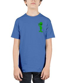 Alien in Pocket Side 3# - ufo - Youth Tee Unisex