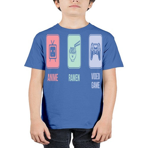 Anime Ramen Video Game Otaku Workout 219# - anime - Youth Tee Unisex