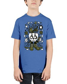 Army Skull Head 240# - skull and bones - Youth Tee Unisex