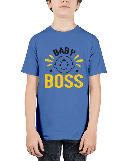 Baby Boss Style 22# - baby shower - Youth Tee Unisex