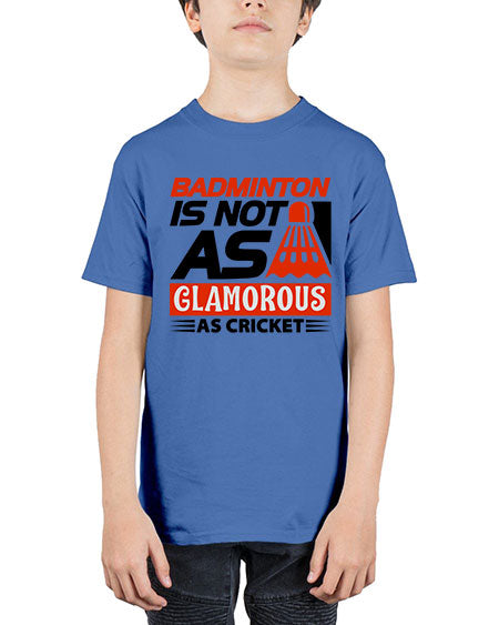 Badminton is not as 1451# - badminton - Youth Tee Unisex